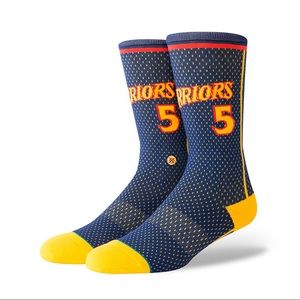 🆕 Stance Golden State Warriors Jersey Socks Davis